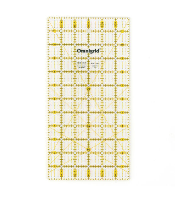 Omnigrid Quilter/'s Ruler 6/"X12/" 762511100128